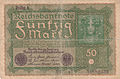 Reichsbanknote 24. Juni 1919