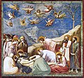 مرثیه‌خوانی برای عیسی بین ۱۳۰۴ تا ۱۳۰۶ م. اثر جوتو دی بوندونه
