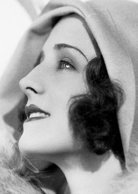 Norma Shearer vuoden 1930 tienoilla otetussa kuvassa.