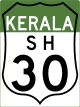 State Highway 30 (Kerala) shield}}