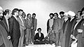 Khomeini with Yasser Arafat