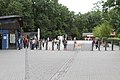Der Eingang des Zoos in Gelsenkirchen, 2017