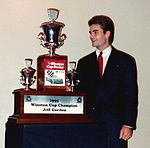 Jeff Gordon saat menjuarai NASCAR pada tahun 1995