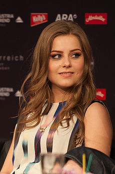 María at the 2015 Eurovision Song Contest.