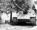 Jagdpanther (Sd. Kfz. 173) en France en juin 1944.