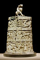 Píxide, marfim entalhado, c. 650-625 a.C.