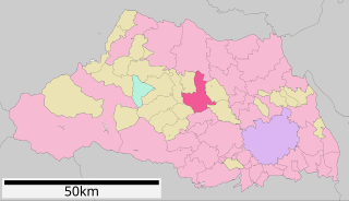 東松山市位置図