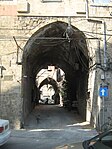השער ההיסטורי של העיר יפו בצידו המערבי של רח' יפת