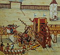 Crollo di un ponte nel 1375.
