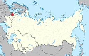 Kart over Den litauiske sosialistiske sovjetrepublikk