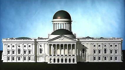 William Thornton's original Capitol Building design