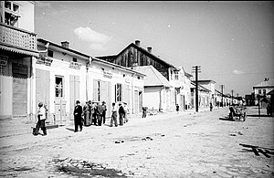 Центр селища Солотвин 1938 рік