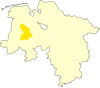 Lage des Landkreises Cloppenburg in Niedersachsen