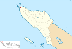 Lokasi kota di Aceh