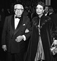 With Louis B. Mayer in 1953.