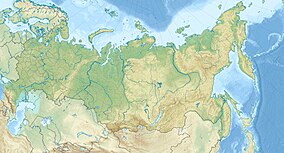 Map showing the location of Russian Arctic National Park