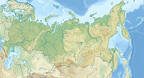 Невське озеро. Карта розташування: Росія