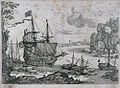 «Порт», гравюра за малюнком Пауля Бріля Віллема ван Ньюланда, бл. 1610 р.