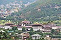A view of Tashi Cho Dzong inside