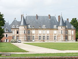 The chateau of Catteville
