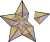 这颗拥有一角破裂的星星，表示候選特色圖片。