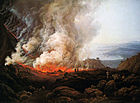„Изригването на Везувий“ (1826)