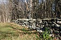A rock fence in Guilford, Vermont