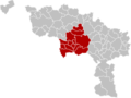 Arrondissement Mons Rozloha: 583,99 km² Počet obyvatel: 249 500 Počet obcí: 13