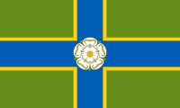 Official flag of the North Riding of Yorkshire