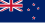 Bandiera della nazione Nuova Zelanda