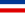 ユーゴスラビア連邦共和国の旗