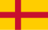 Vlajka Kalmarské unie (personální unie Dánska, Norska a Švédska v letech 1397–1448/1523)