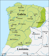 El reino suevo incluyó a la ciudad de León