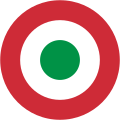 Italy 1910 until the middle of the 1930's 1944 to 1989 A standard tri-color was used in World War I, and again from World War II after Italy joined the Allies