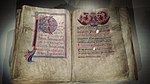 Skaramissalet, Sveriges äldsta bevarade bok, en mässbok från 1100-talets mitt.[43]