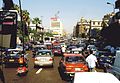 Il traffico caotico del Cairo