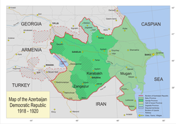Азербайджан в периода 1918 – 1920
