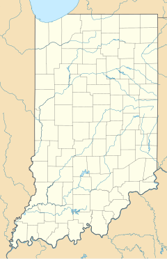 Location of Bridgeton Covered Bridge is located in Indiana