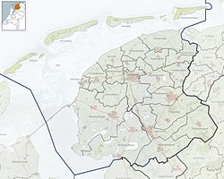 Rauwerd is located in Friesland
