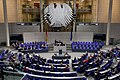 Sala plenară a bundestagului din clădirea Reichstag