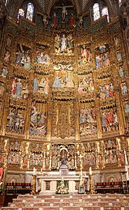 Retaule hispànicː retaule major de la catedral de Toledo