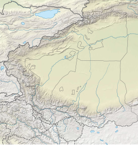 闊勒買口岸 Kulma Pass在南疆的位置