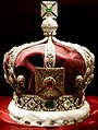 Царска круна Индије, коју је носио цар Џорџ V у свом Делхијском Дурбару (1911).