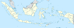 バリクパパンの位置（インドネシア内）