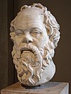 Sókratova busta v Louvru