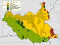 Геолошка мапа Јужног Судана