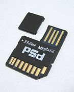 SD-Karte mit USB-Anschluss ohne Abdeckung