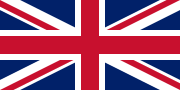吉尔伯特和埃利斯群岛旗（1892年7月6日至1976年10月1日）：英国殖民地，图瓦卢当时称为埃利斯群岛