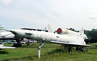 Tupoljev Tu-141 u Središnjem muzeju ratnog zrakoplovstva, slična onoj koja se srušila u Zagrebu