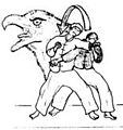 Technique de défense de type aigle (thaing).
